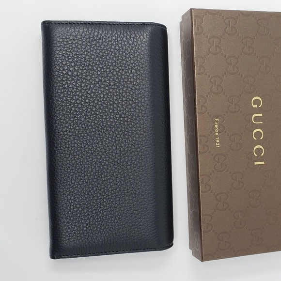 Brand New Gucci GG Black Leather Wallet - Picture 4 of 8